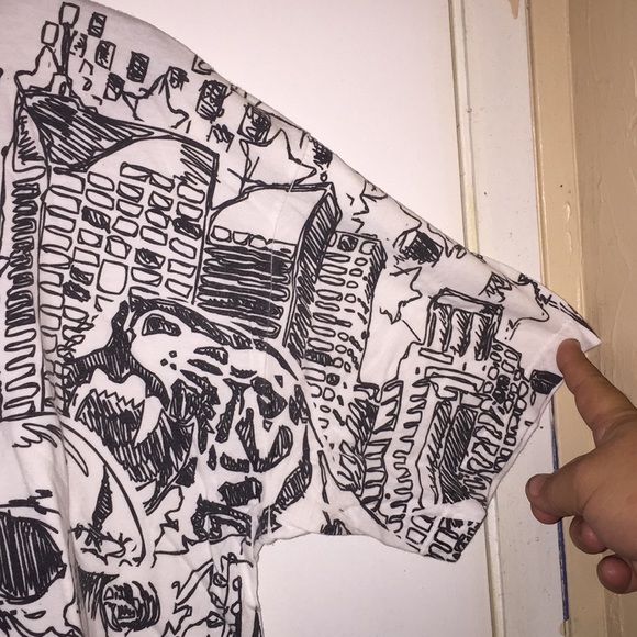 Distortion Custom Rags Graphic Tee - Picture 2 of 6